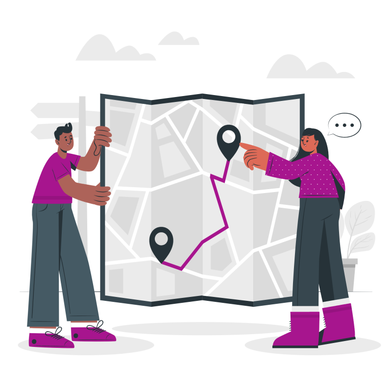 Paper map-cuate